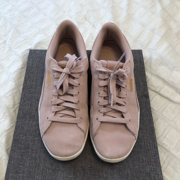 puma blush pink sneakers